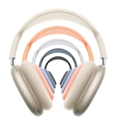 Auriculares de diadema en varios colores; confirma el modelo, la batería y los accesorios.